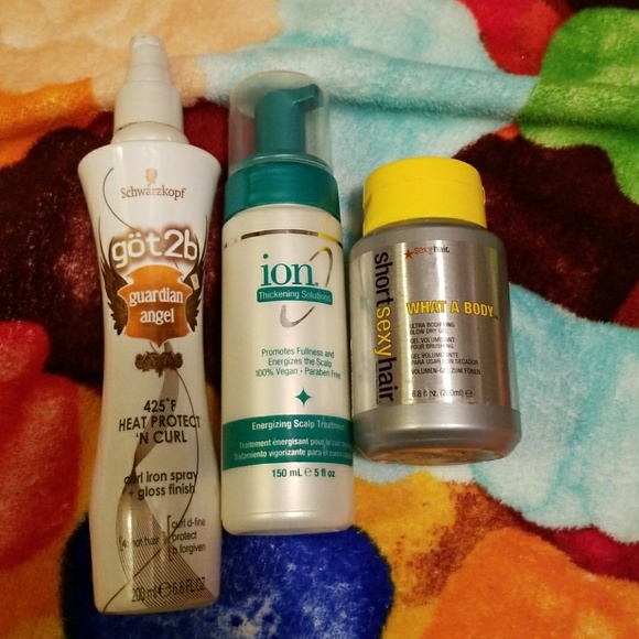 Short Sexy Hair Got2be And Ion Makeup Different Hair Products